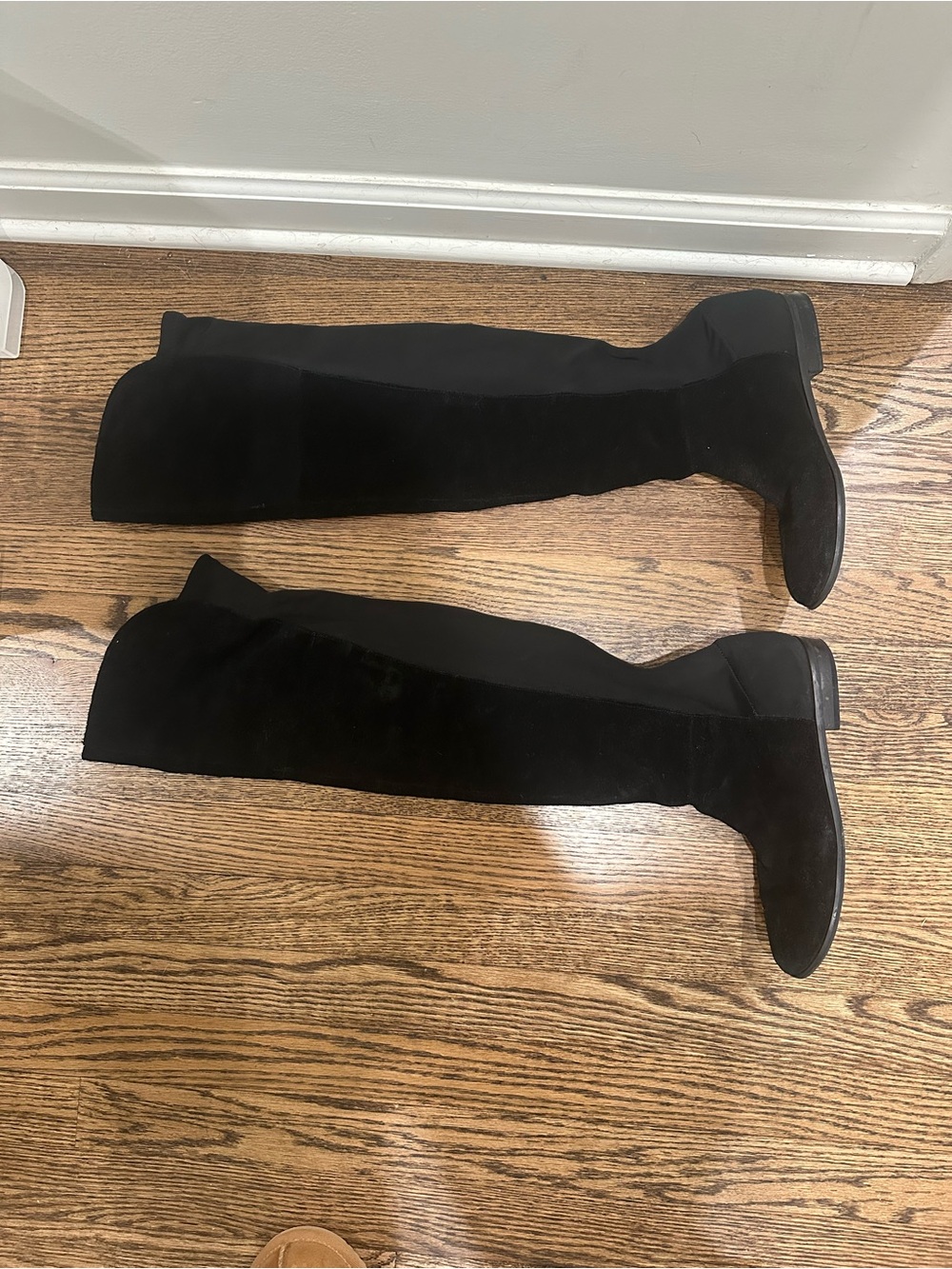 Chinese Laundry Black Over-the-Knee Suede Boots